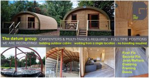 Join our Carpentry Team building Outdoor Cabins in Hertfordshire