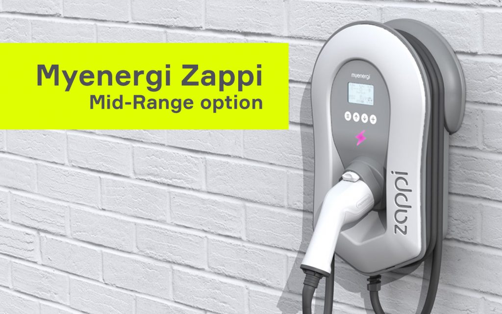 The Zappi EV Charging station - Our recommended mid range EV Charger